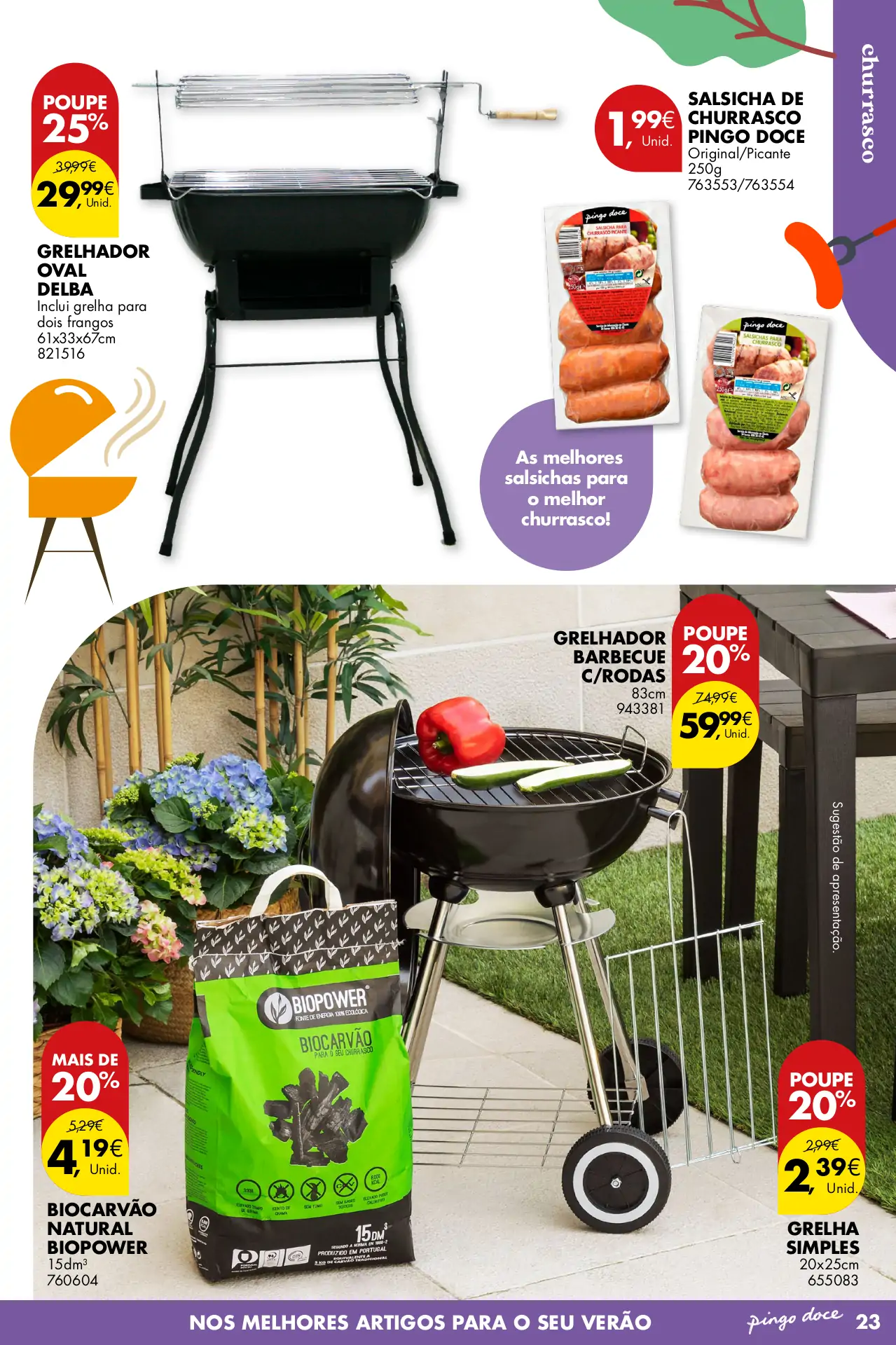 Folheto Pingo Doce especial Ver&atilde;o 2023