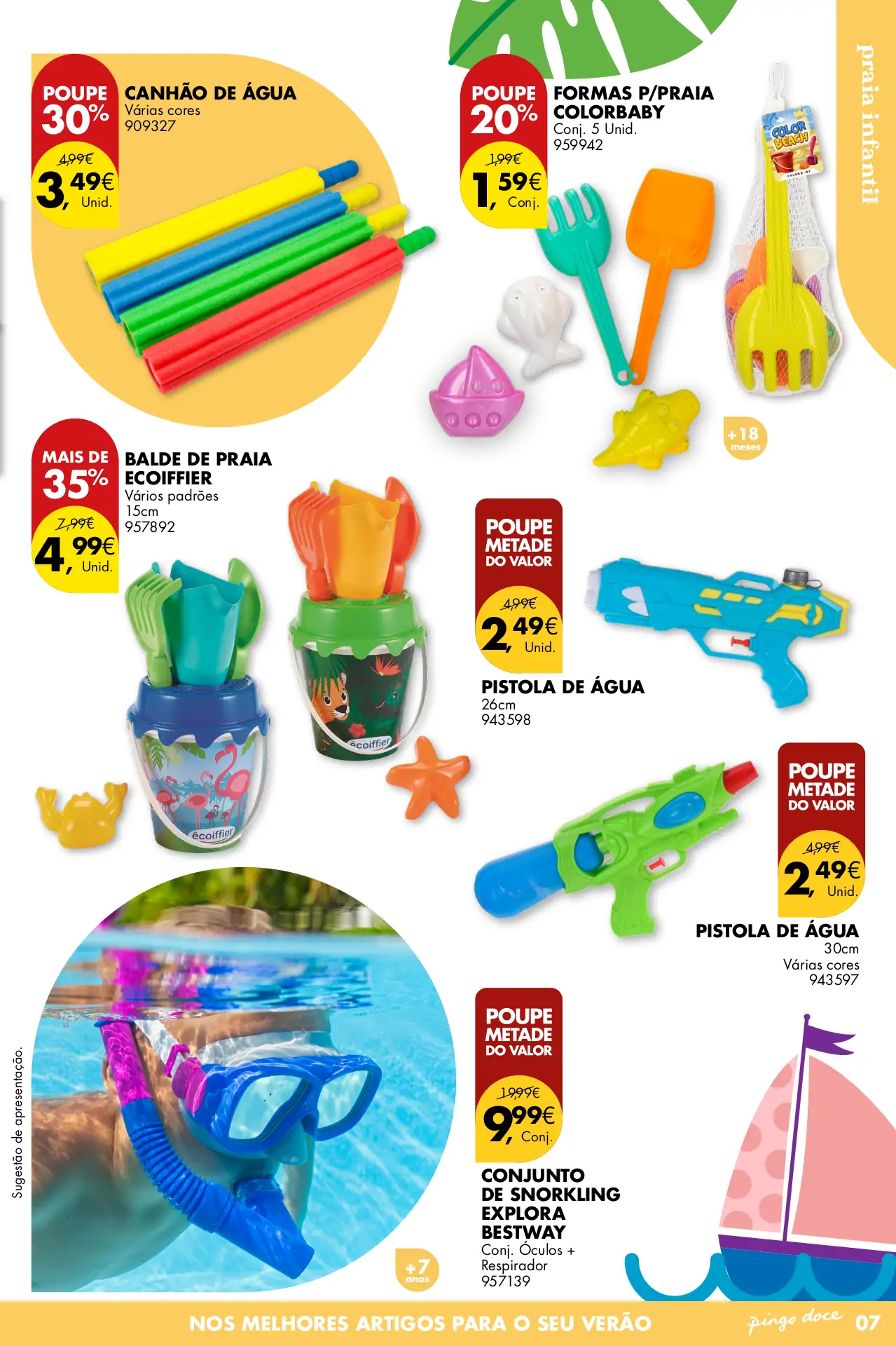 Folheto Pingo Doce especial Ver&atilde;o 2023