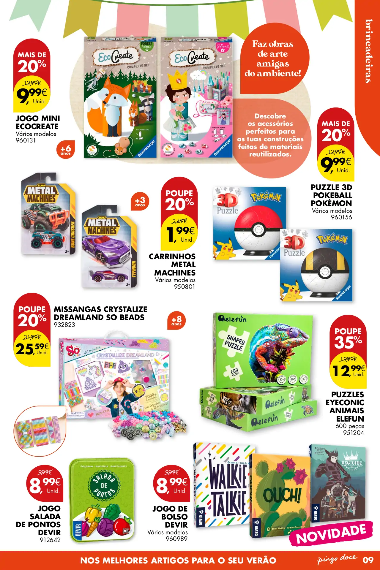 Folheto Pingo Doce especial Ver&atilde;o 2023