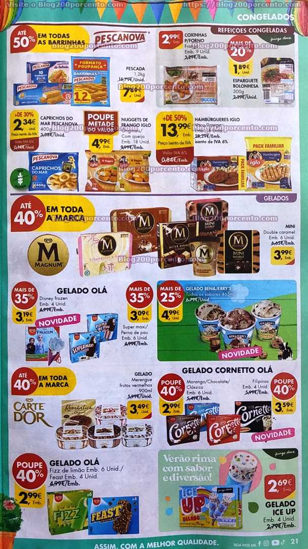 Folheto Pingo Doce Promo&ccedil;&otilde;es de 6 a 12 junho