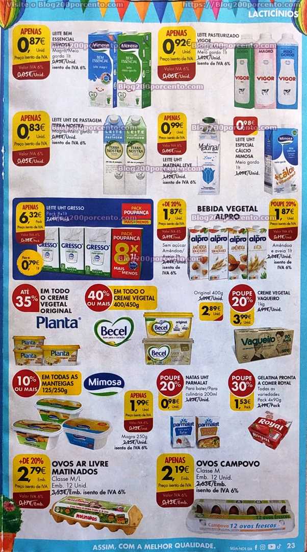 Folheto Pingo Doce Promo&ccedil;&otilde;es de 6 a 12 junho