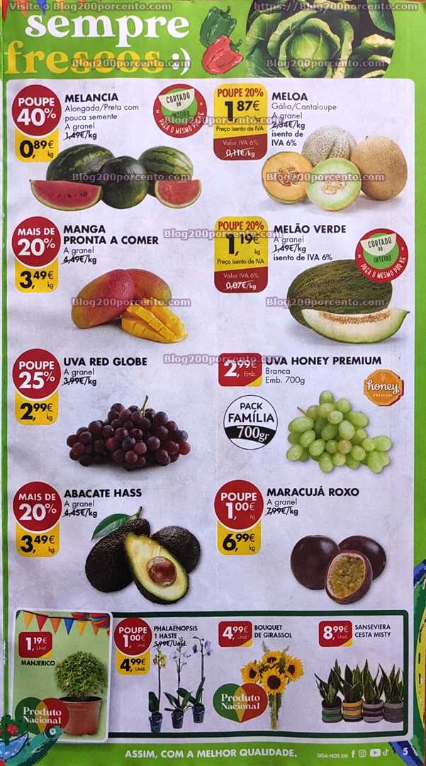 Folheto Pingo Doce Promo&ccedil;&otilde;es de 6 a 12 junho