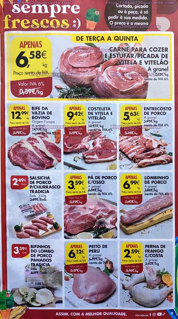 Folheto Pingo Doce Promo&ccedil;&otilde;es de 6 a 12 junho