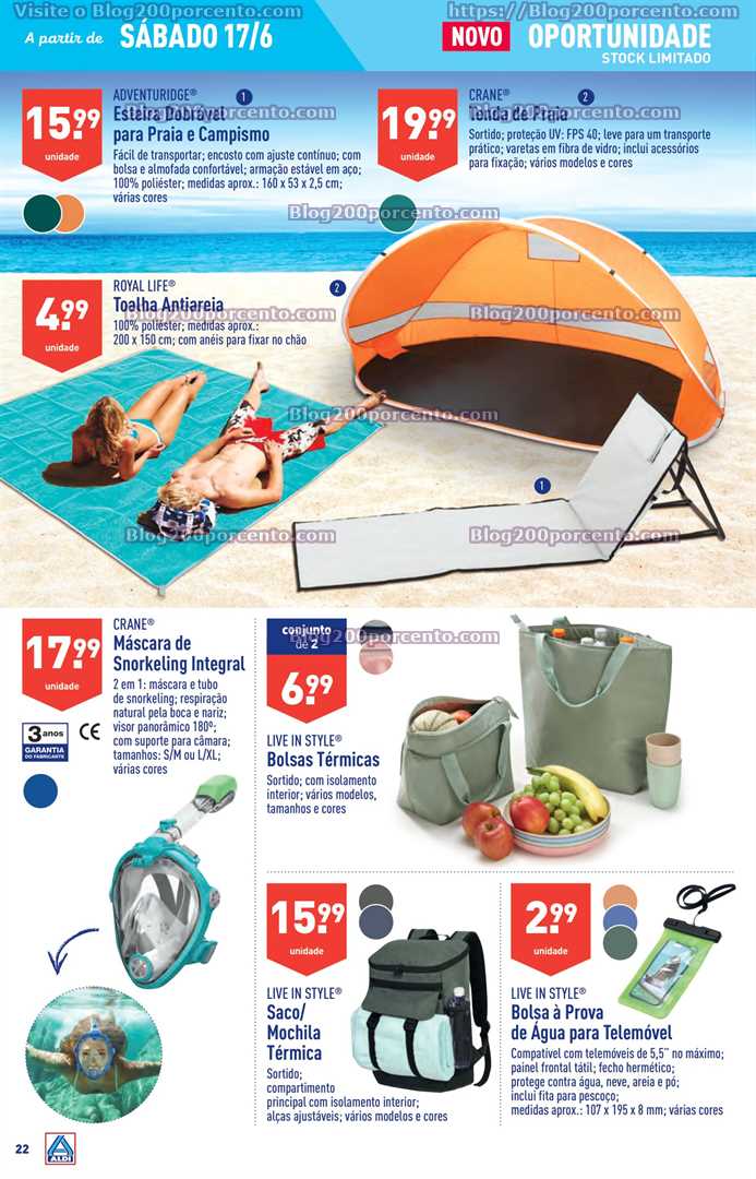 Folheto ALDI Promo&ccedil;&otilde;es de 14 a 20 junho
