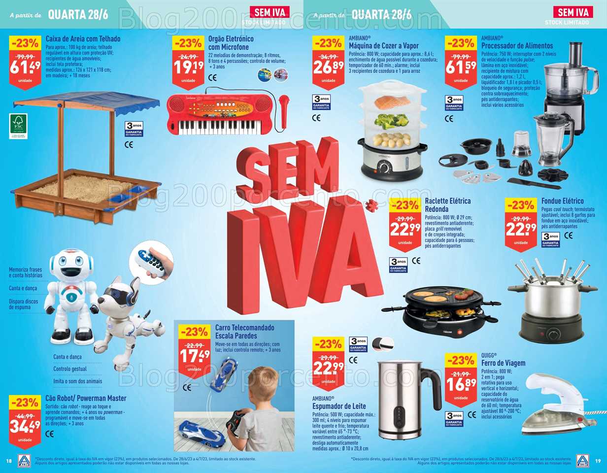Folheto ALDI Bazar Promo&ccedil;&otilde;es de 28 junho a 4 julho