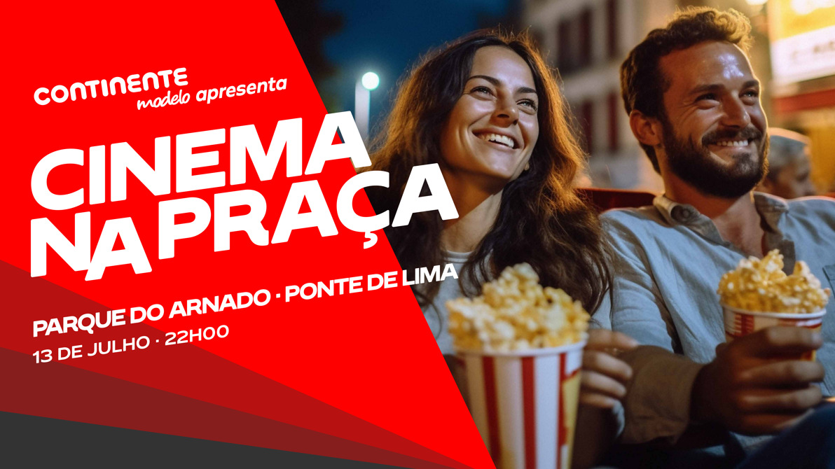 Continente organiza sess&otilde;es de cinema ao ar livre gratuitas neste ver&atilde;o