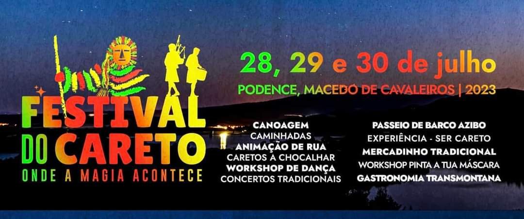 Festival do Careto 2023 em Podence: Programa&ccedil;&atilde;o, Bilhetes e Cartaz