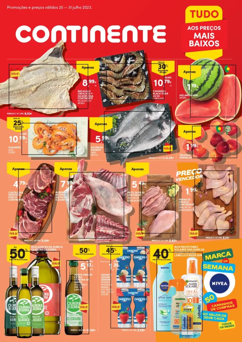 Folheto Continente desta semana (25 a 31 julho)