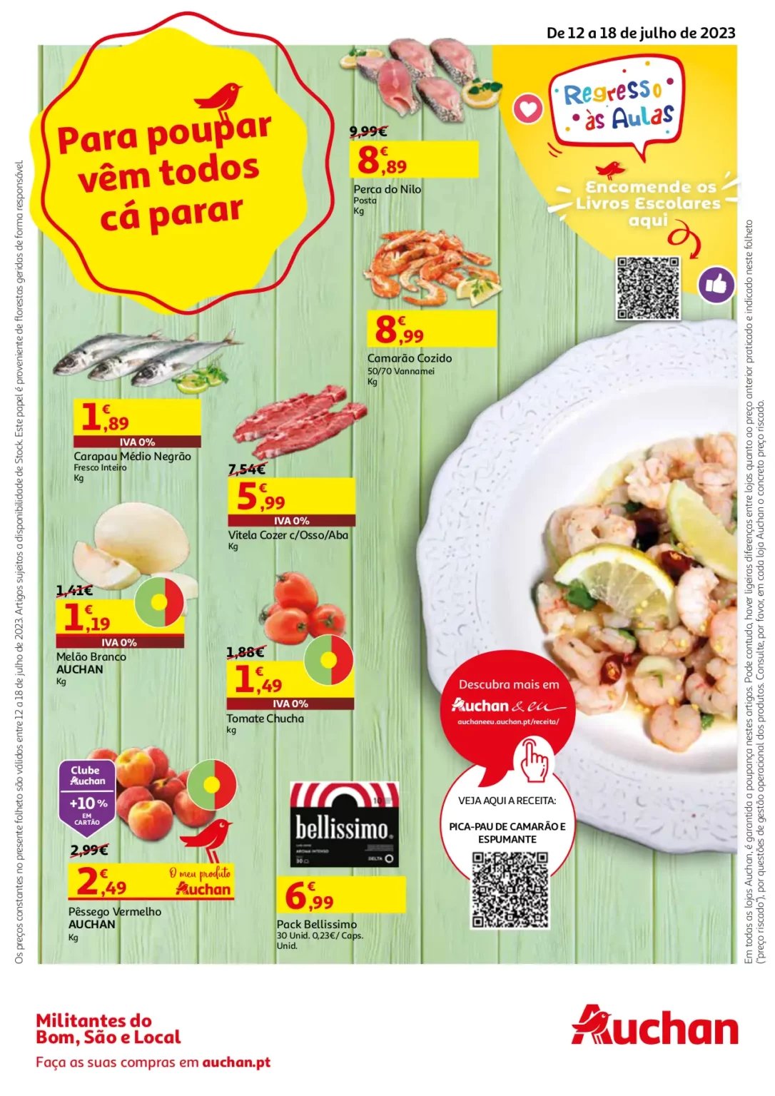Folheto Auchan desta semana (12 a 18 julho)