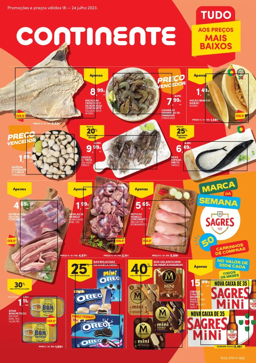 Folheto Continente desta semana (18 a 24 julho)