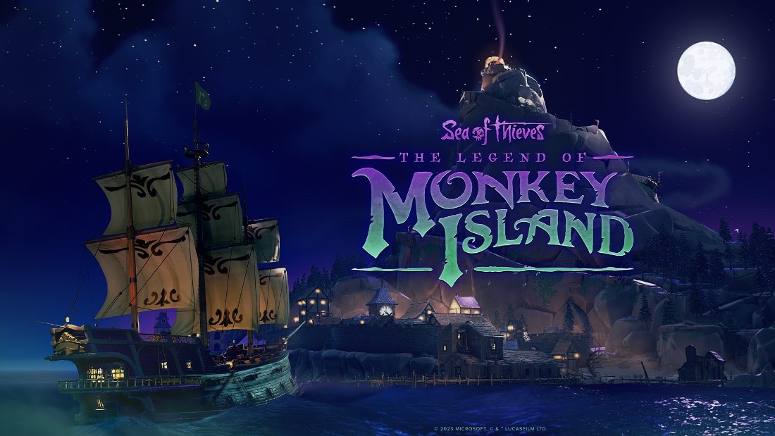 Primeira parte de Sea of Thieves: The Legend of Monkey Island j&aacute; est&aacute; dispon&iacute;vel