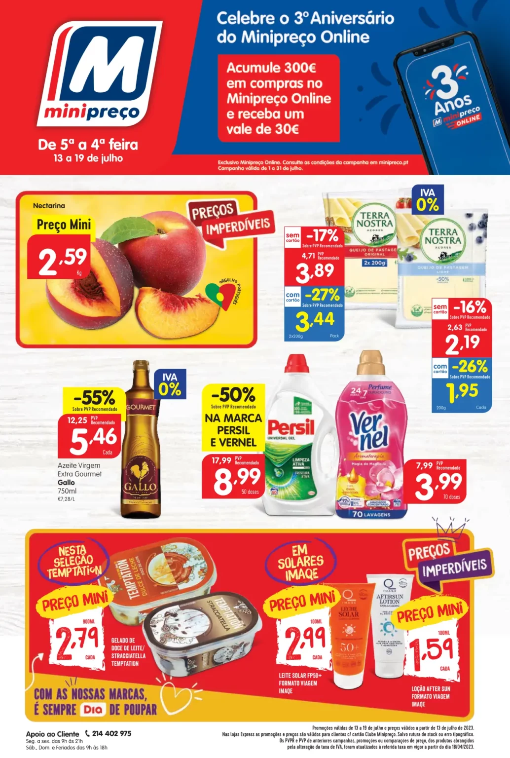 Folheto Minipre&ccedil;o desta semana (13 a 19 julho)