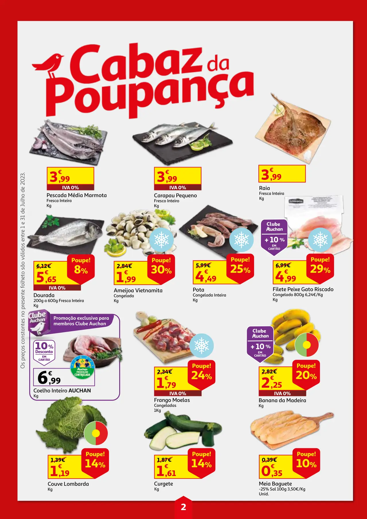 Folheto Auchan Cabaz Poupan&ccedil;a (julho 2023)