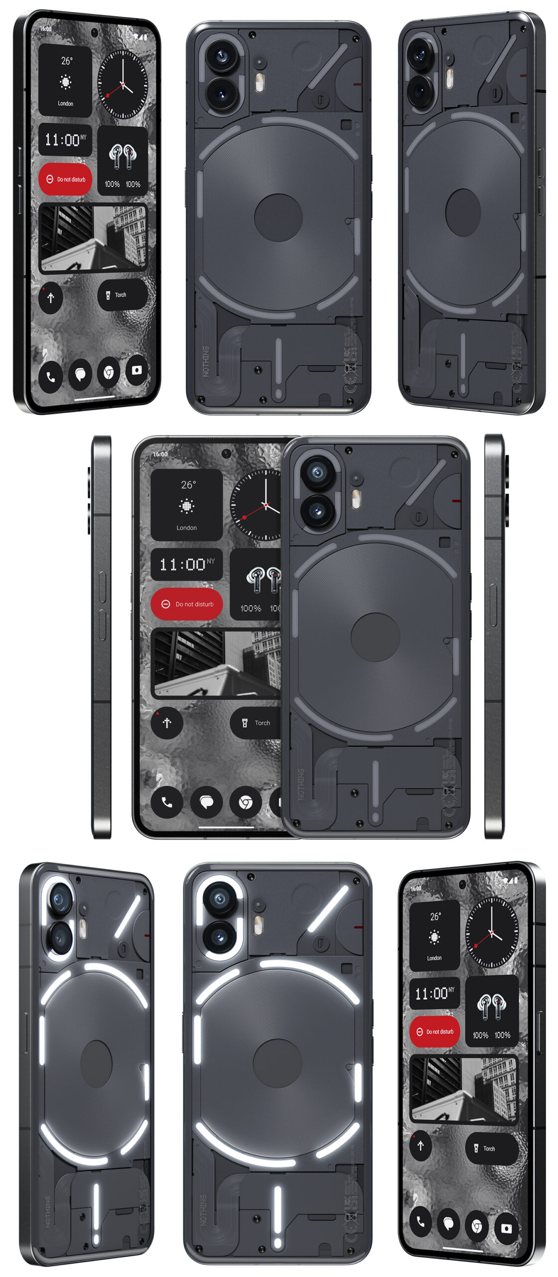 Reveladas imagens do novo Nothing Phone 2: conhe&ccedil;a todos os detalhes do design e interface