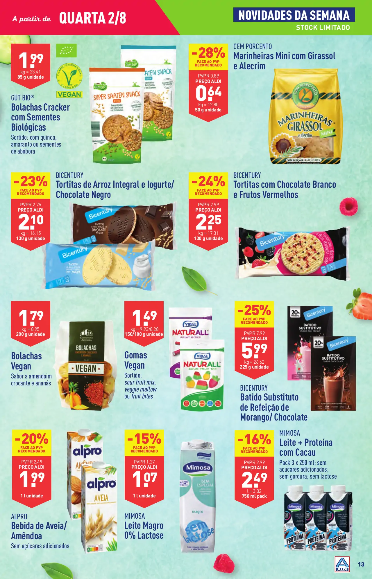Antevis&atilde;o Folheto ALDI (2 a 8 agosto)