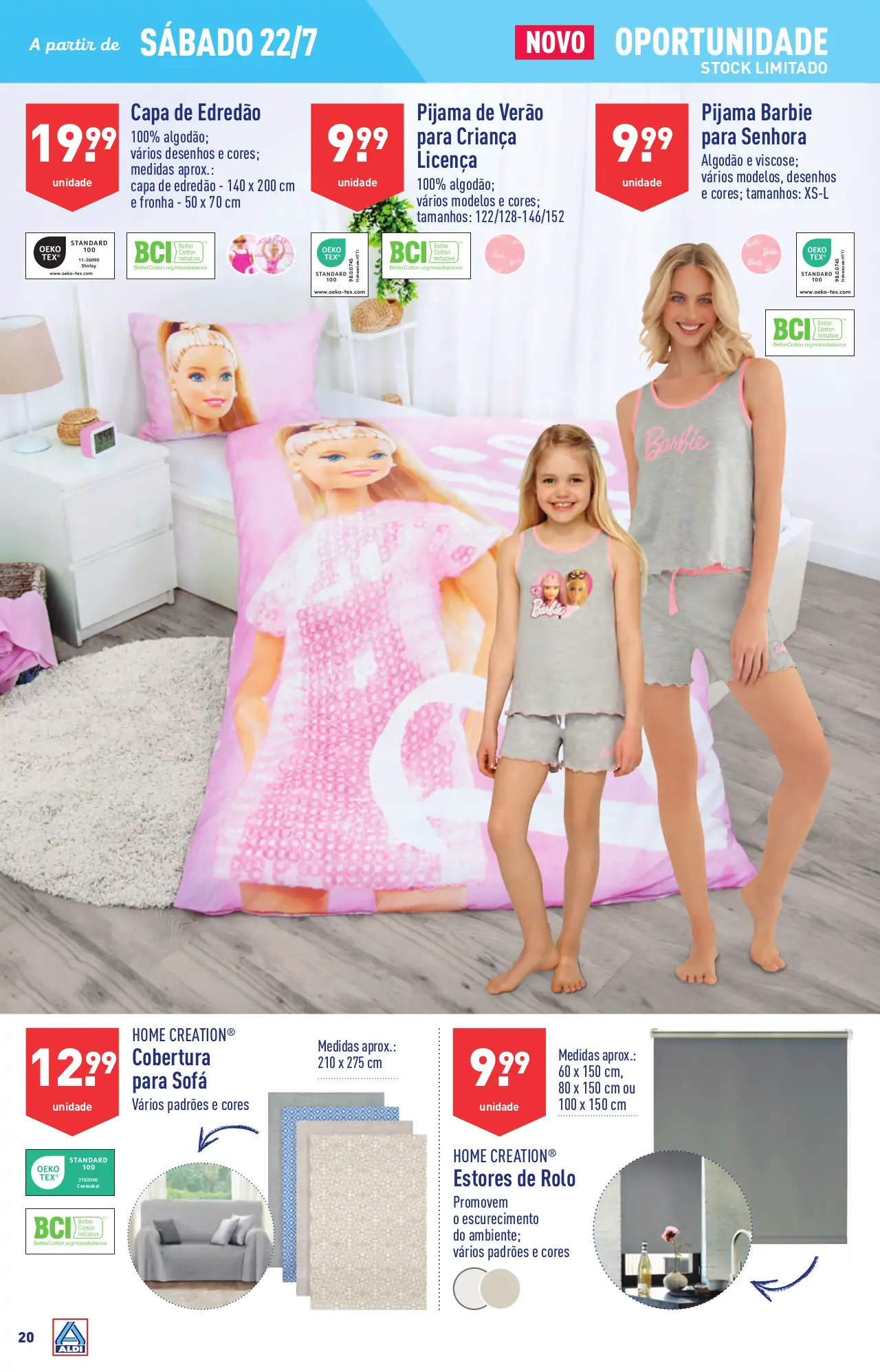 Antevis&atilde;o Folheto ALDI (19 a 25 julho)