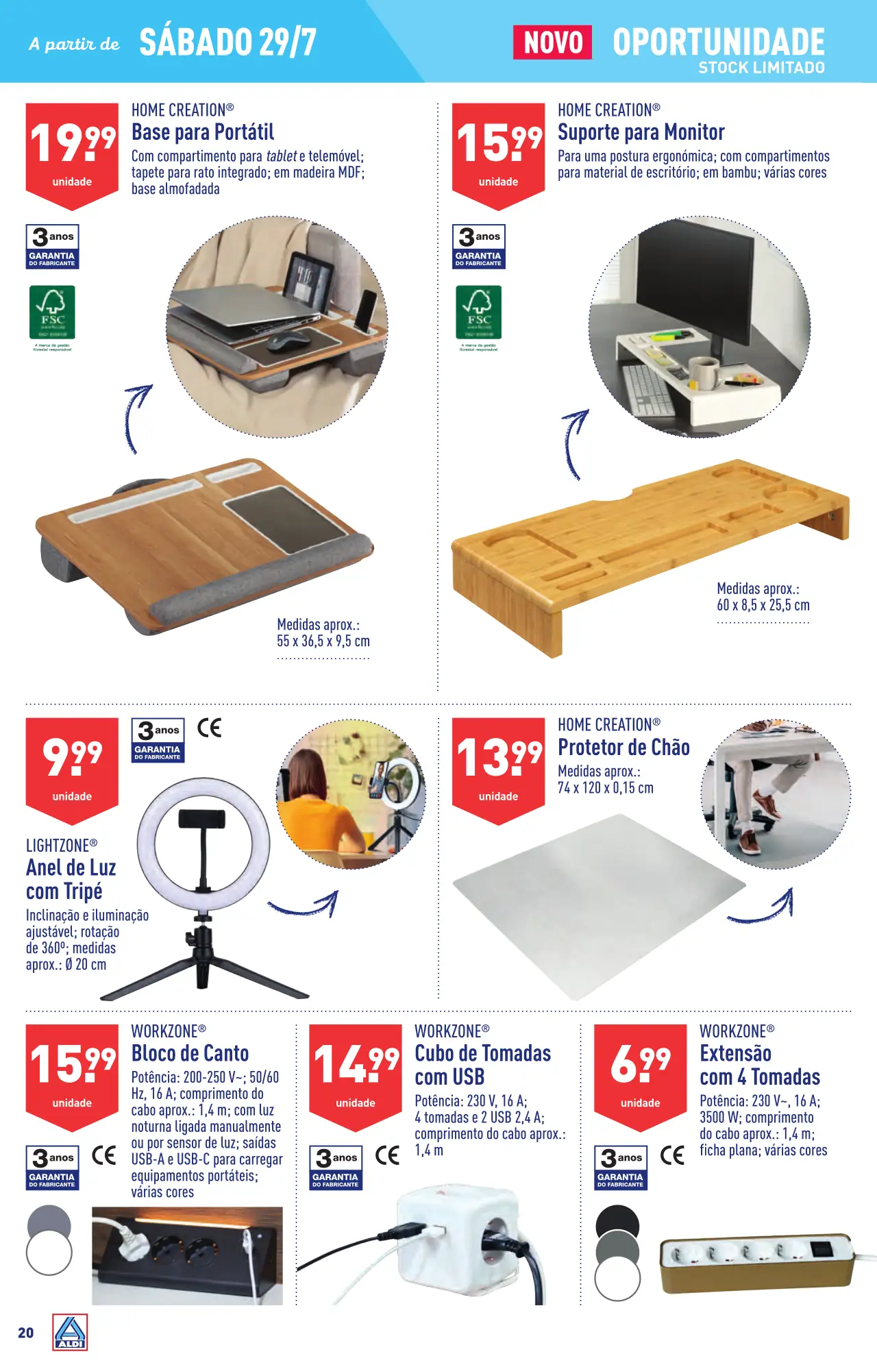 Antevis&atilde;o Folheto ALDI (26 julho a 1 agosto)