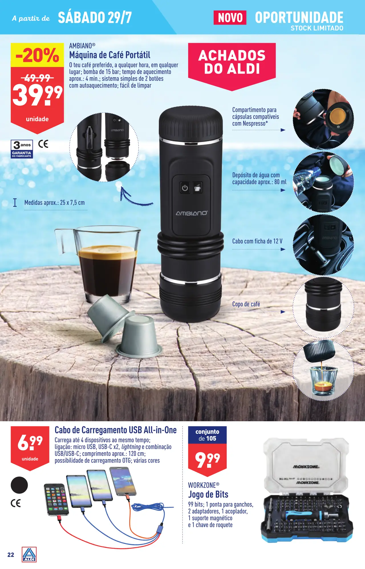 Antevis&atilde;o Folheto ALDI (26 julho a 1 agosto)