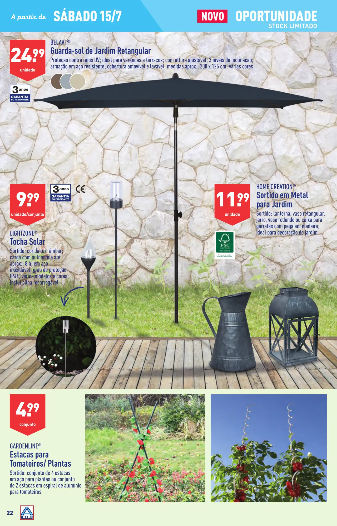 Antevis&atilde;o Folheto ALDI (12 a 18 julho)