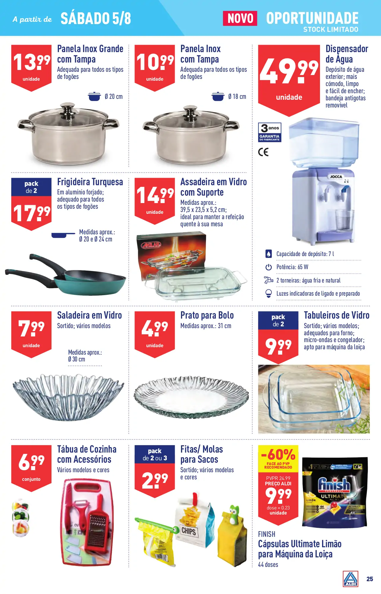 Antevis&atilde;o Folheto ALDI (2 a 8 agosto)