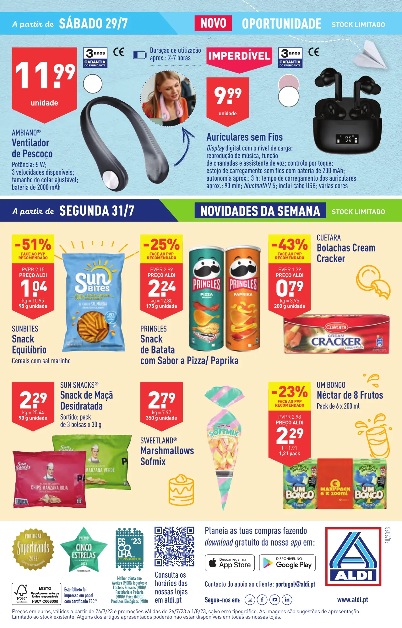 Antevis&atilde;o Folheto ALDI (26 julho a 1 agosto)