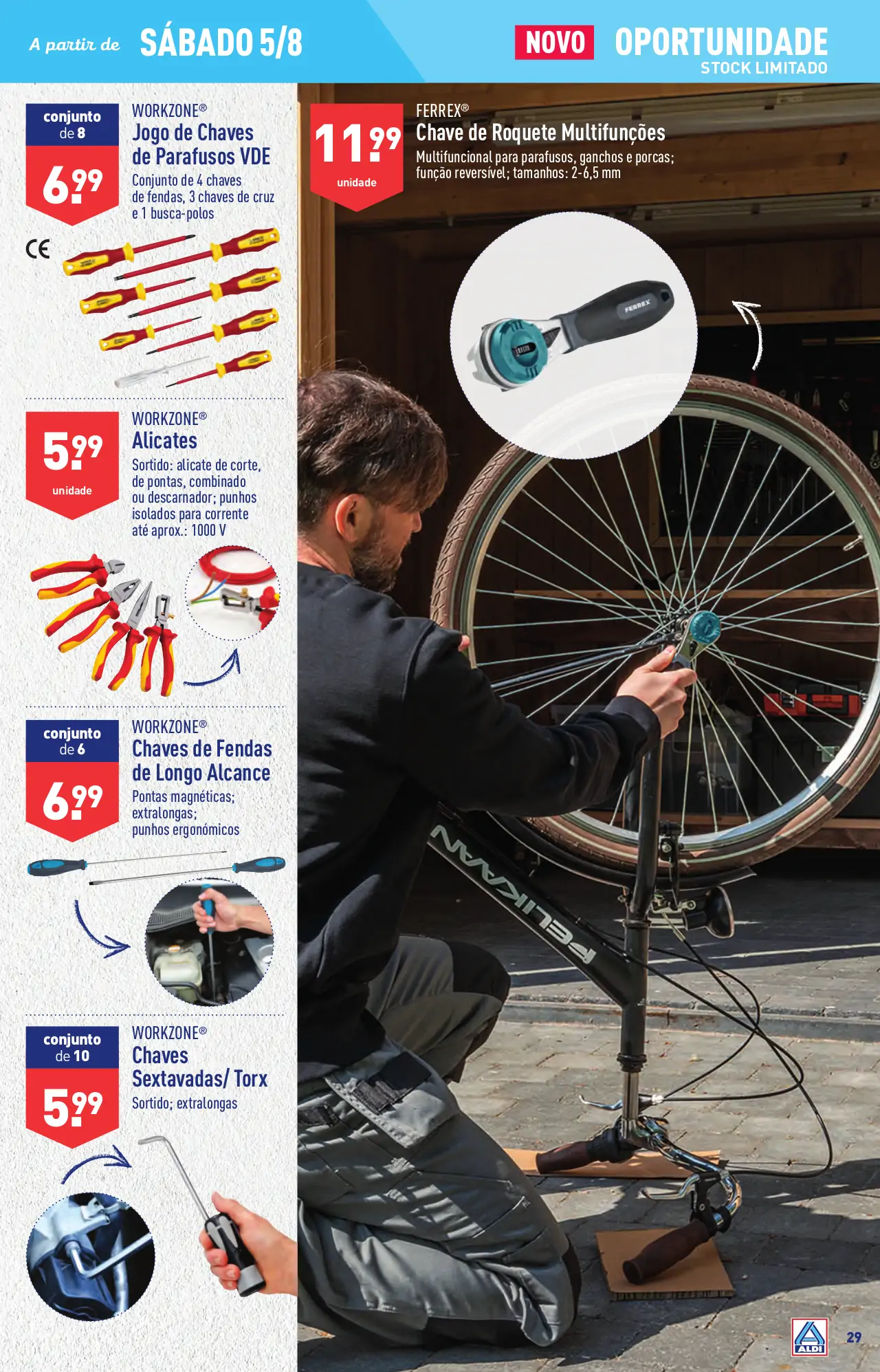 Antevis&atilde;o Folheto ALDI (2 a 8 agosto)