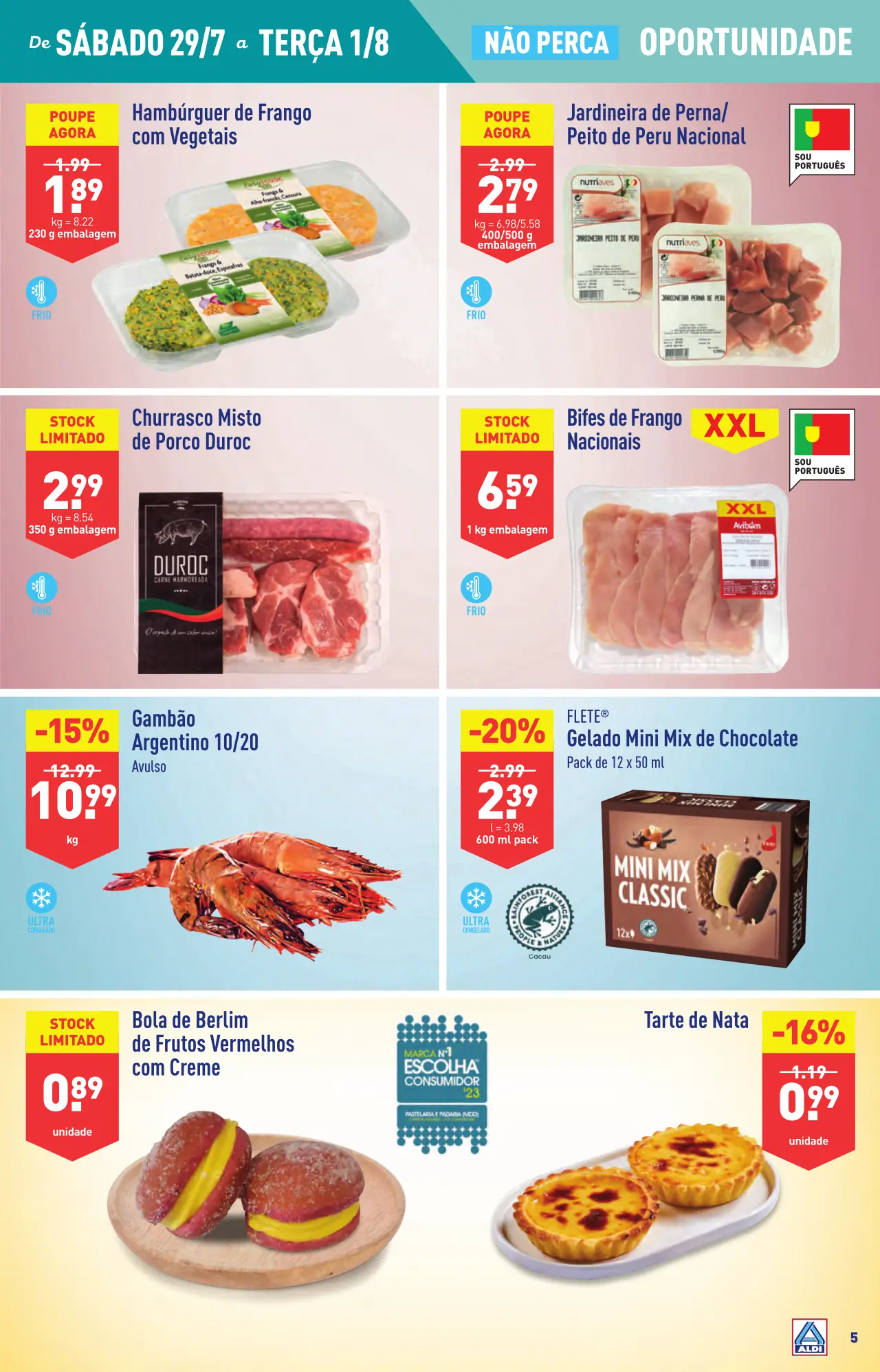 Antevis&atilde;o Folheto ALDI (26 julho a 1 agosto)