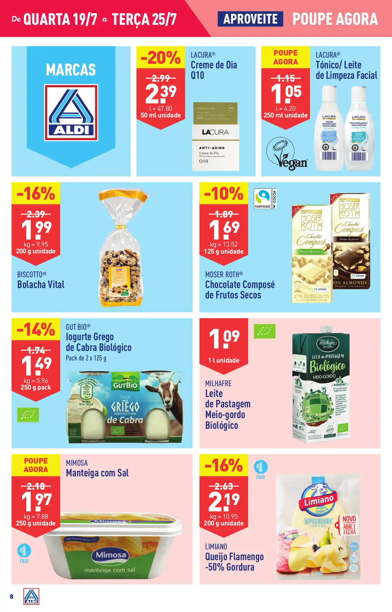 Antevis&atilde;o Folheto ALDI (19 a 25 julho)