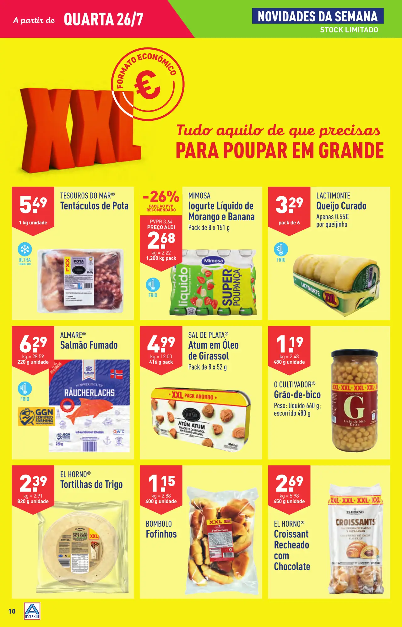 Antevis&atilde;o Folheto ALDI (26 julho a 1 agosto)