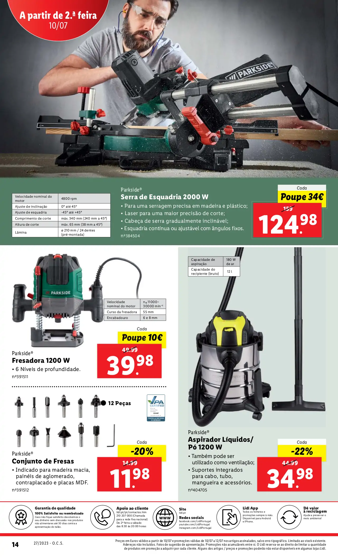 Antevis&atilde;o Folheto LiDL Novidades (a partir de 6 julho)