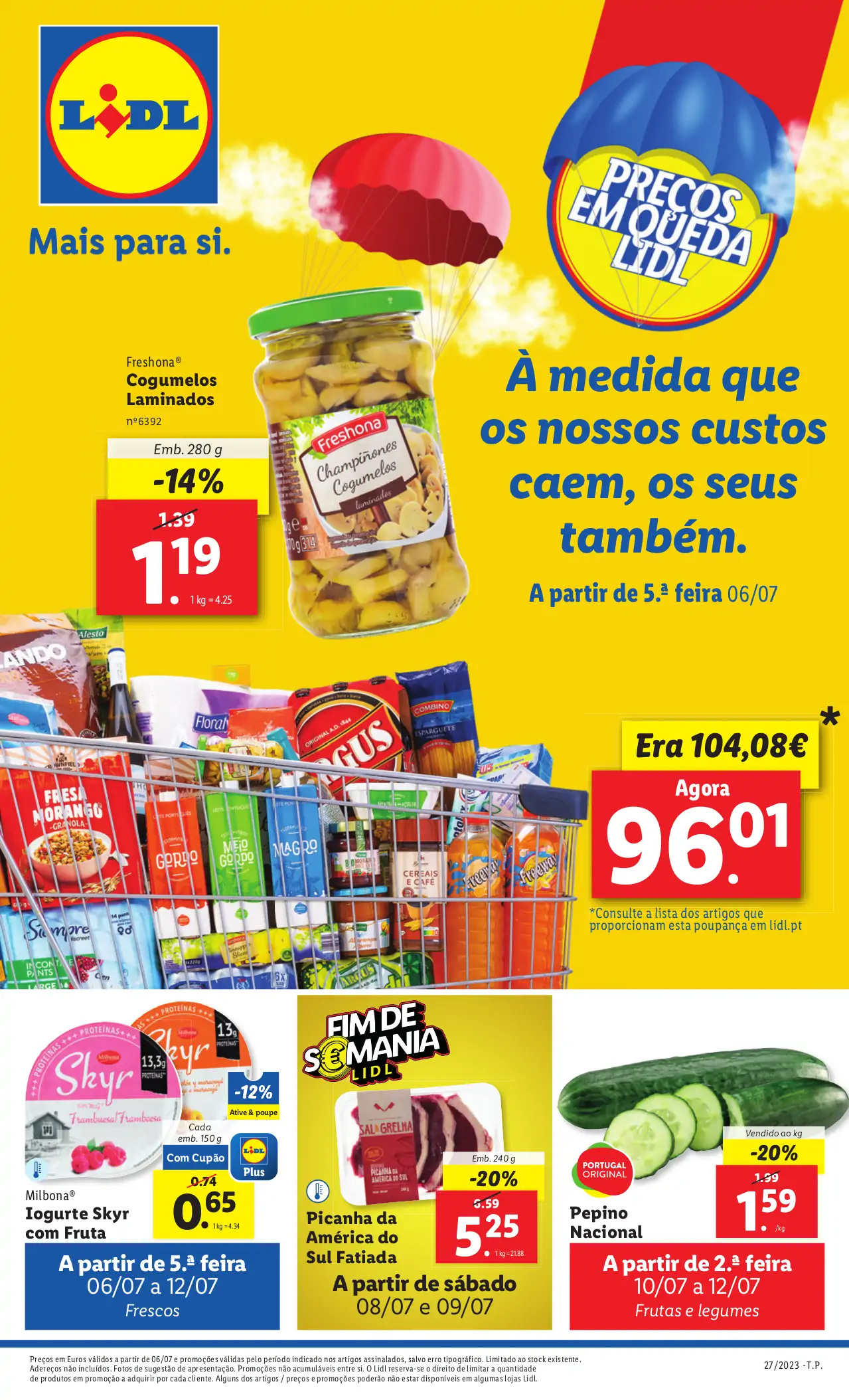 Antevis&atilde;o Folheto LiDL Novidades (a partir de 6 julho)