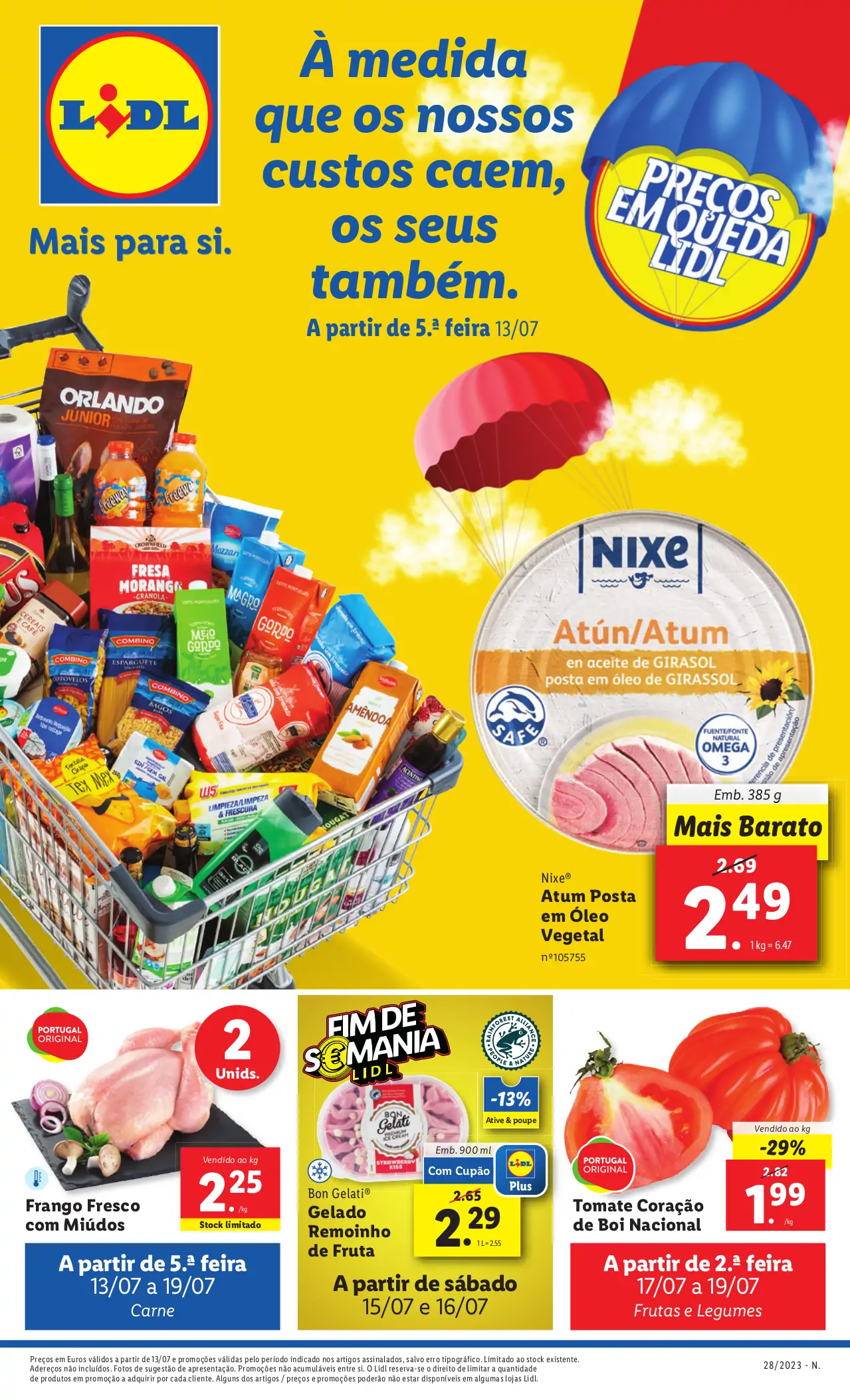 Antevis&atilde;o Folheto LiDL Novidades (a partir de 13 julho)