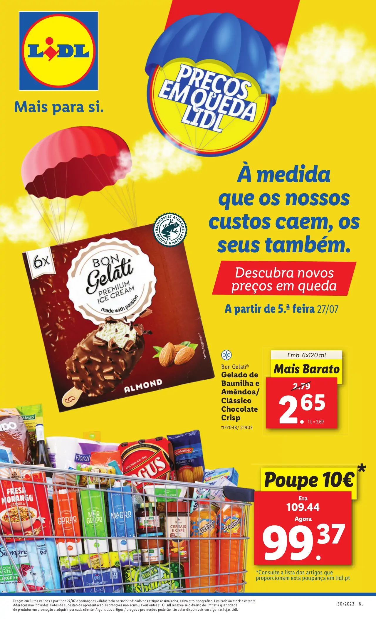 Antevis&atilde;o Folheto LiDL Novidades (a partir de 27 julho)
