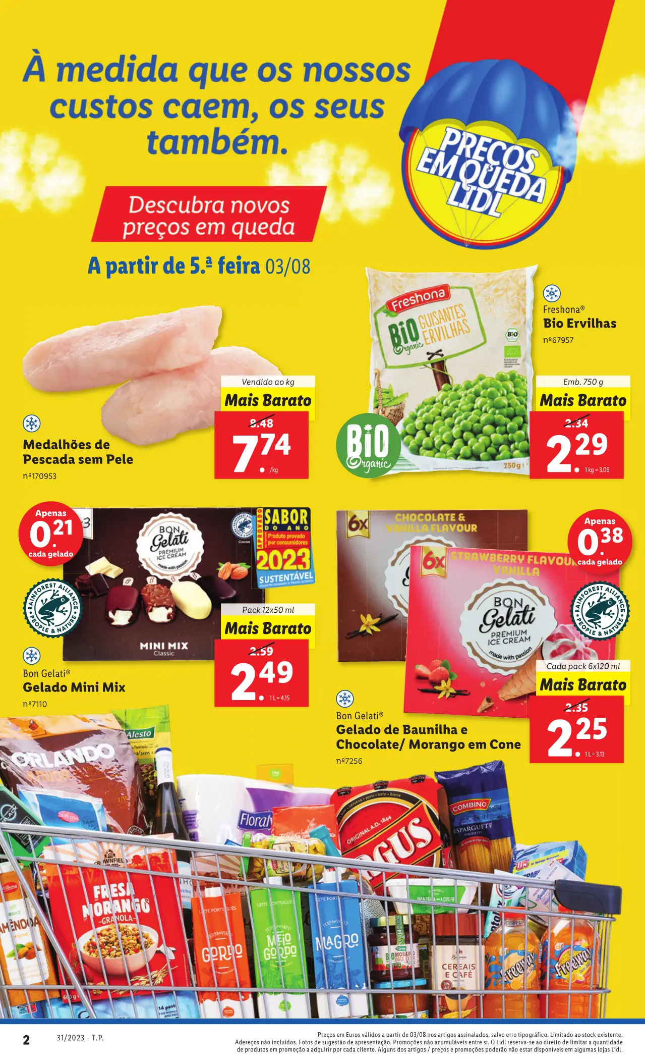 Antevis&atilde;o Folheto LiDL Novidades (a partir de 3 agosto)