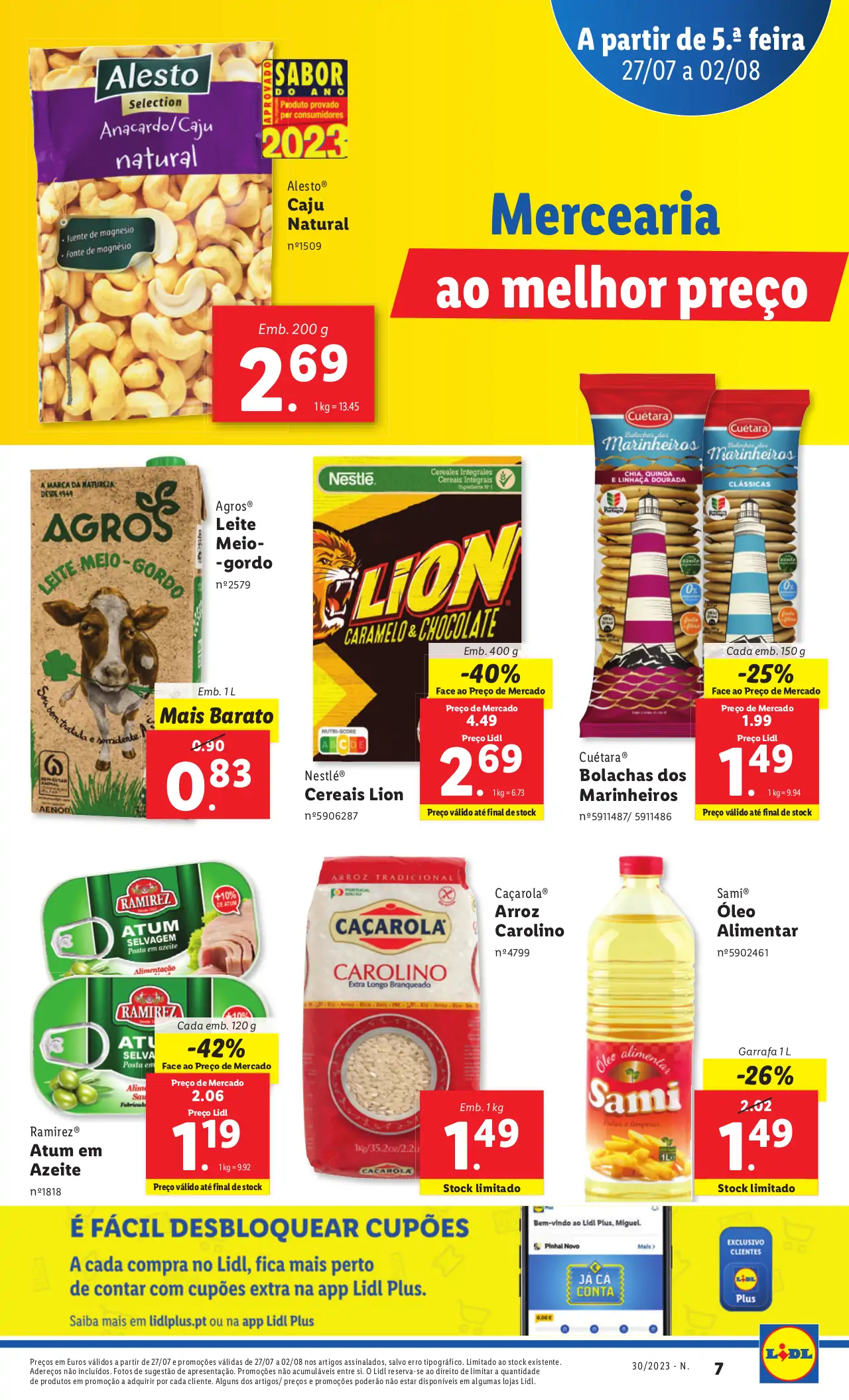 Antevis&atilde;o Folheto LiDL Novidades (a partir de 27 julho)
