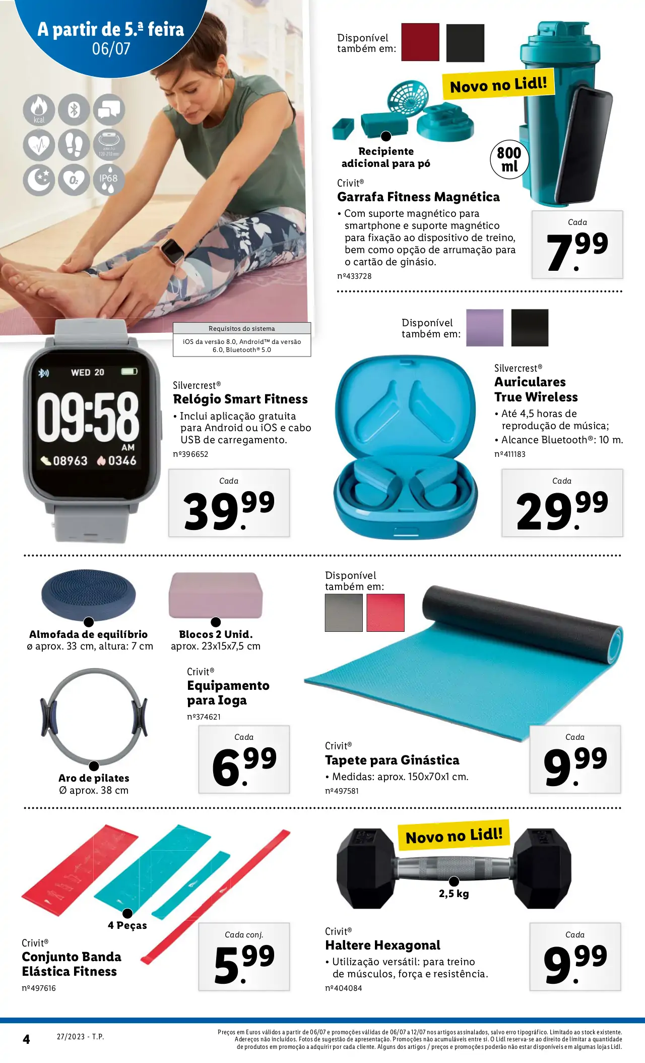 Antevis&atilde;o Folheto LiDL Novidades (a partir de 6 julho)