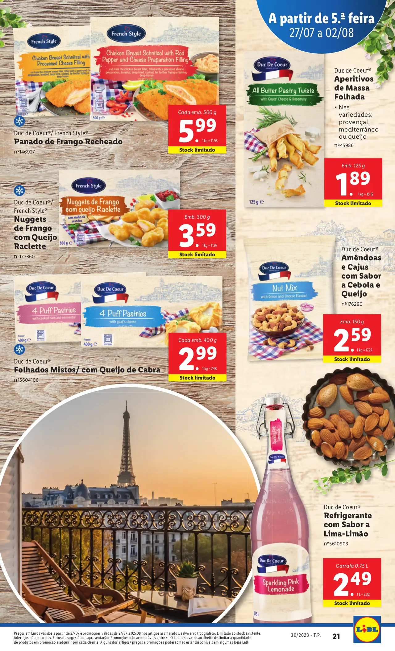 Antevis&atilde;o Folheto LiDL Novidades (a partir de 27 julho)