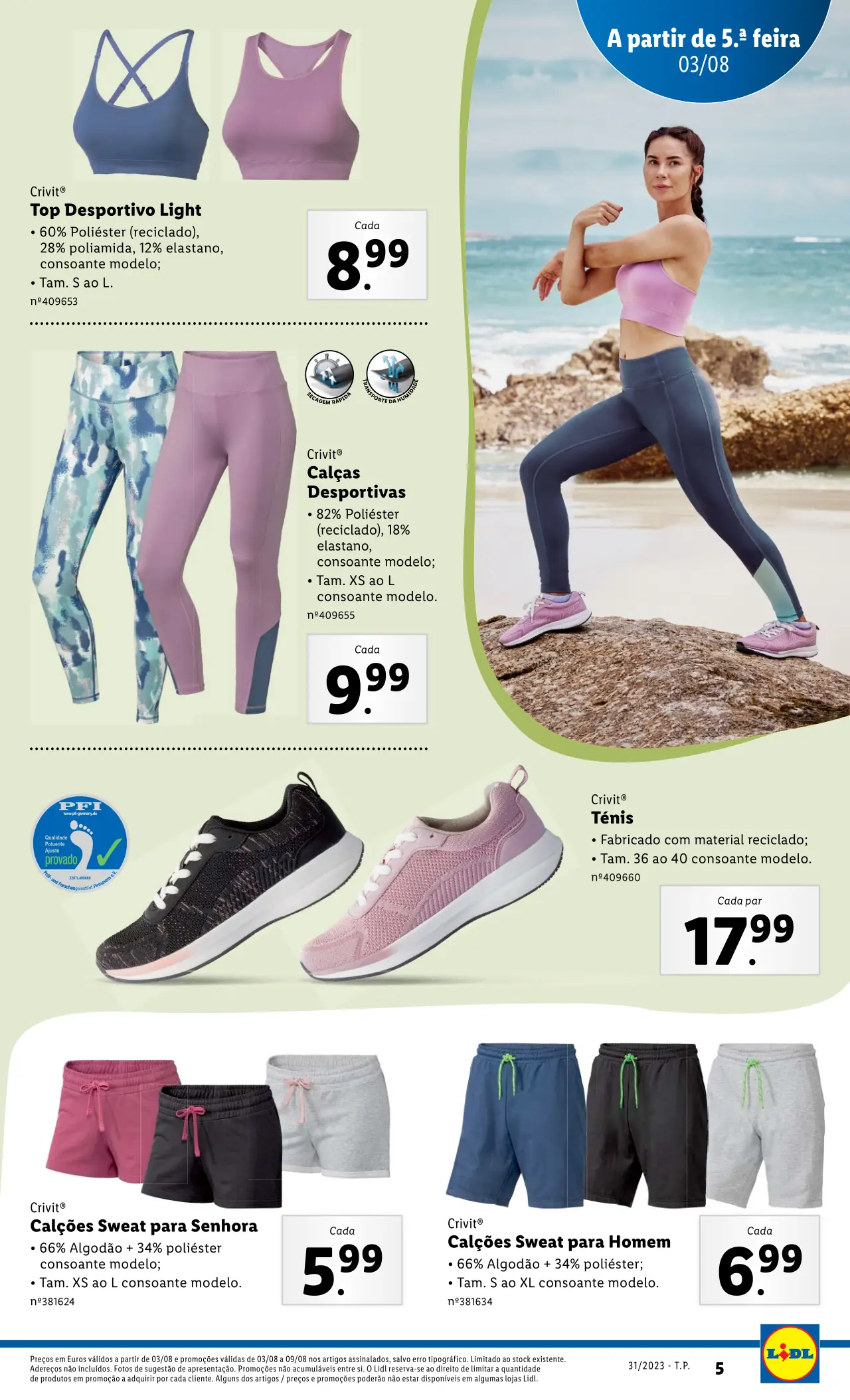 Antevis&atilde;o Folheto LiDL Novidades (a partir de 3 agosto)