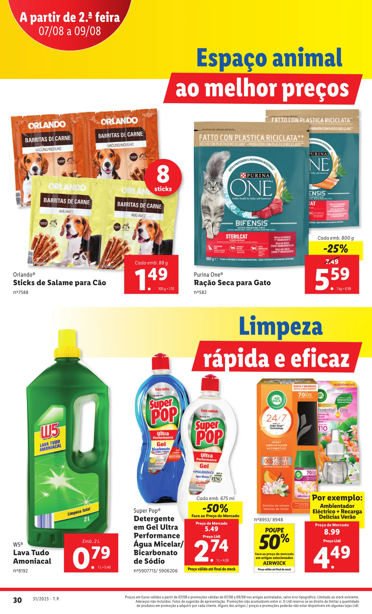 Antevis&atilde;o Folheto LiDL Novidades (a partir de 3 agosto)