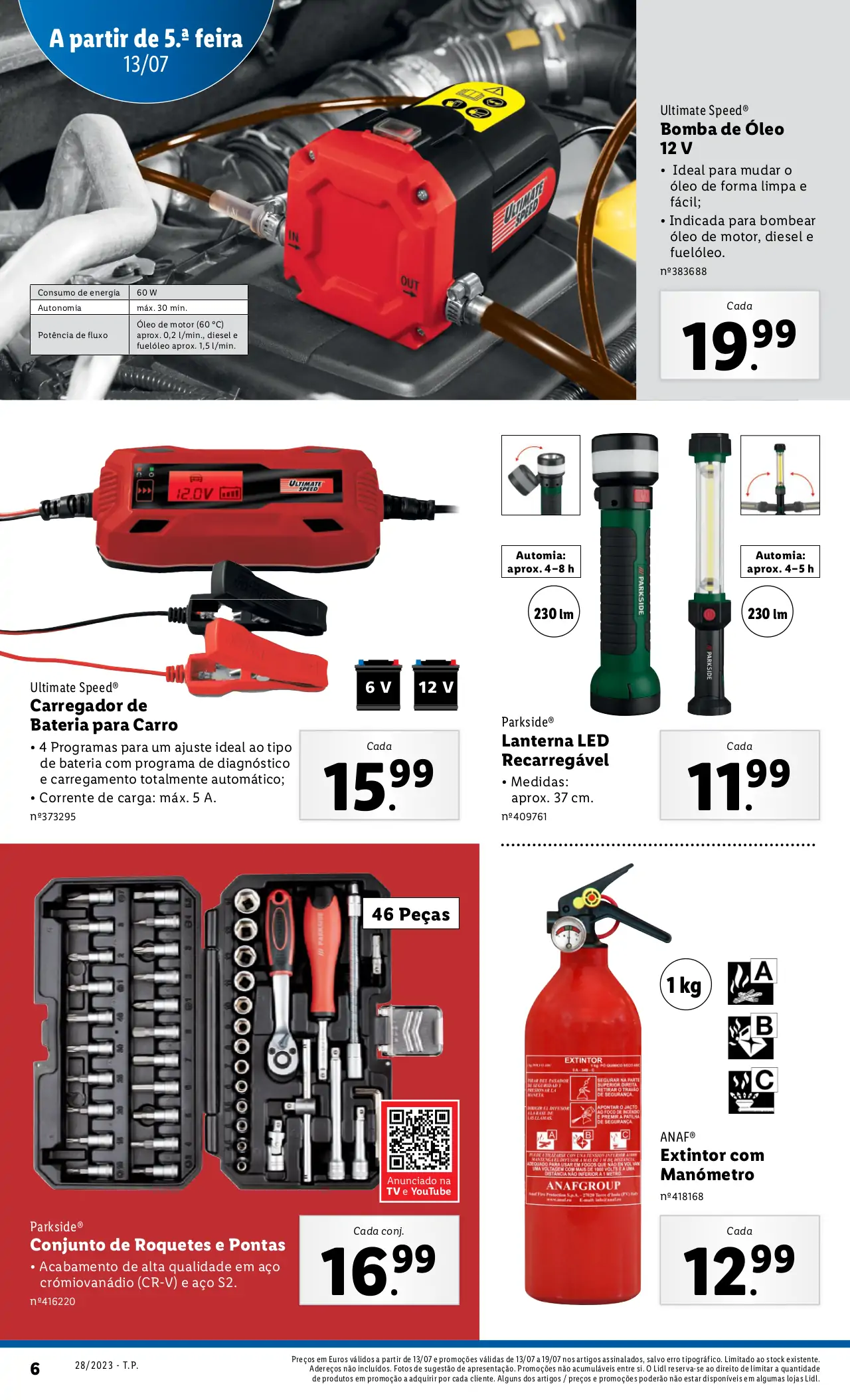 Antevis&atilde;o Folheto LiDL Novidades (a partir de 13 julho)