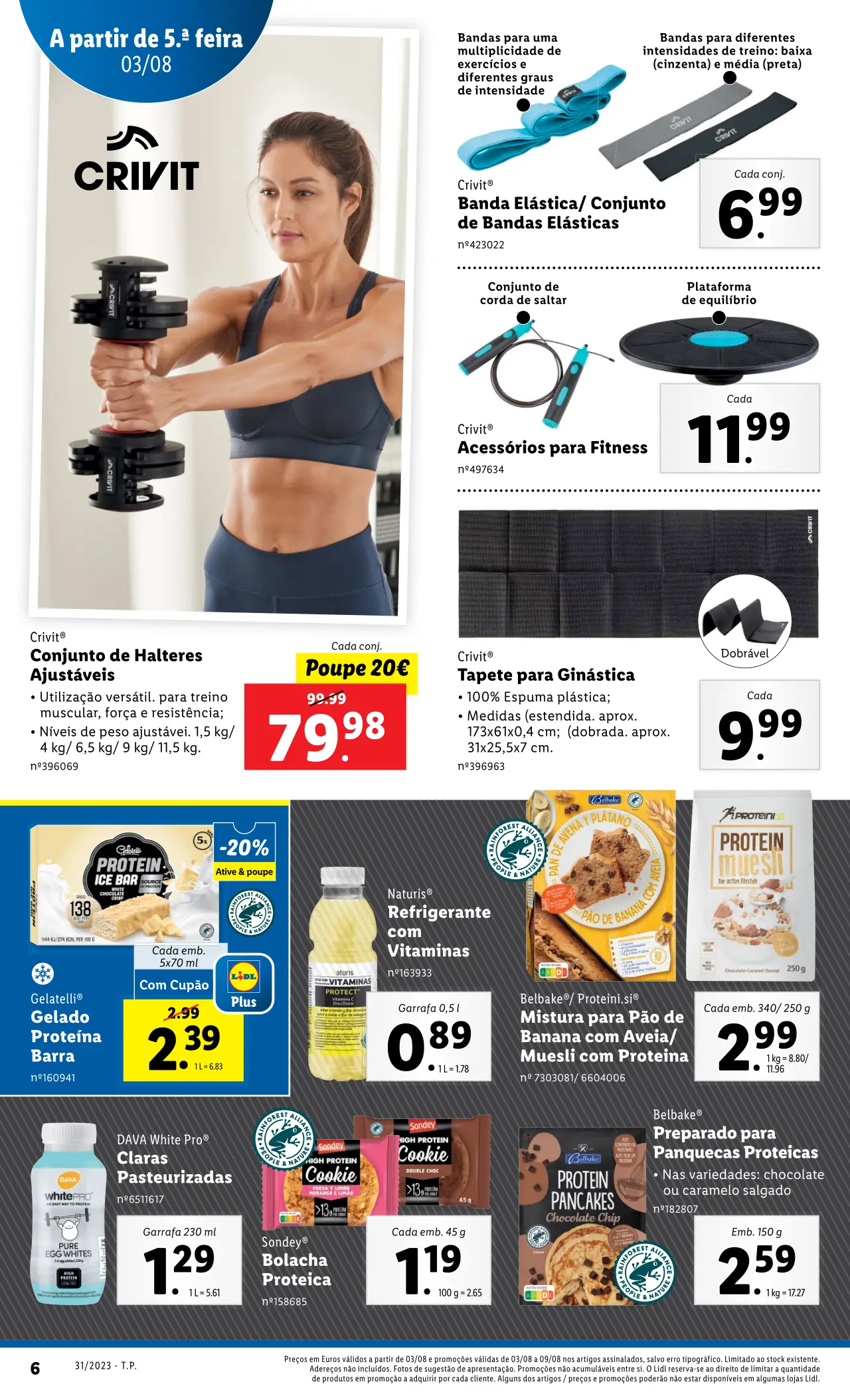 Antevis&atilde;o Folheto LiDL Novidades (a partir de 3 agosto)