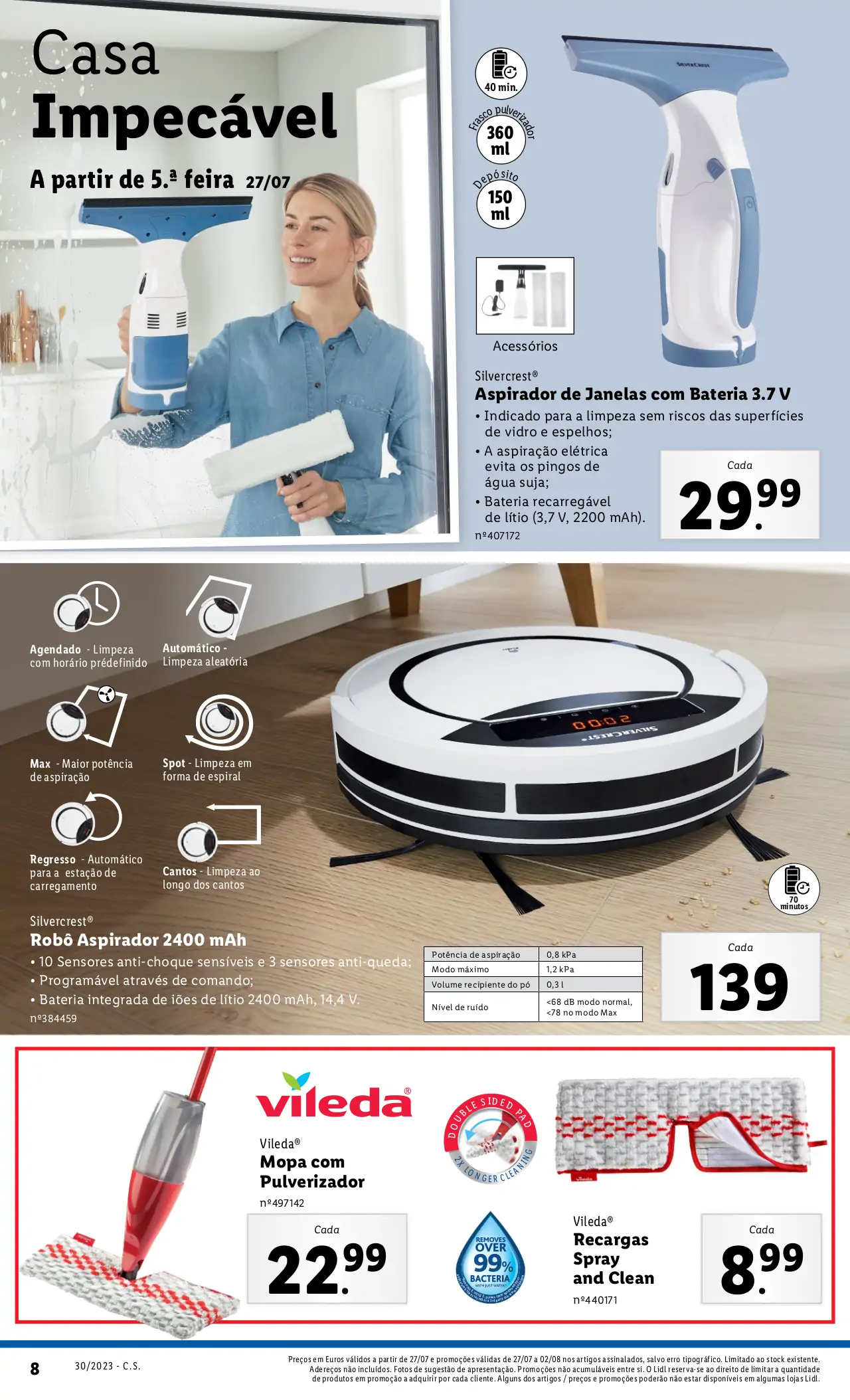 Antevis&atilde;o Folheto LiDL Novidades (a partir de 27 julho)