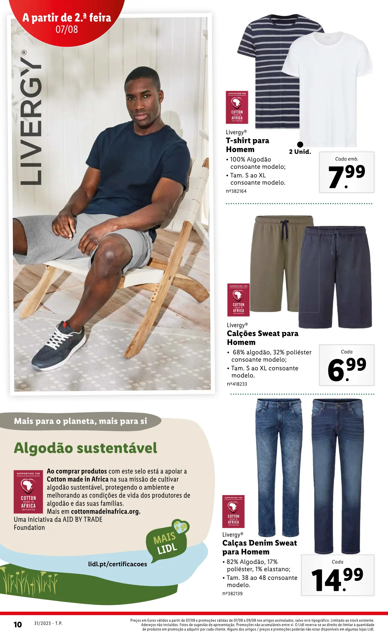 Antevis&atilde;o Folheto LiDL Novidades (a partir de 3 agosto)