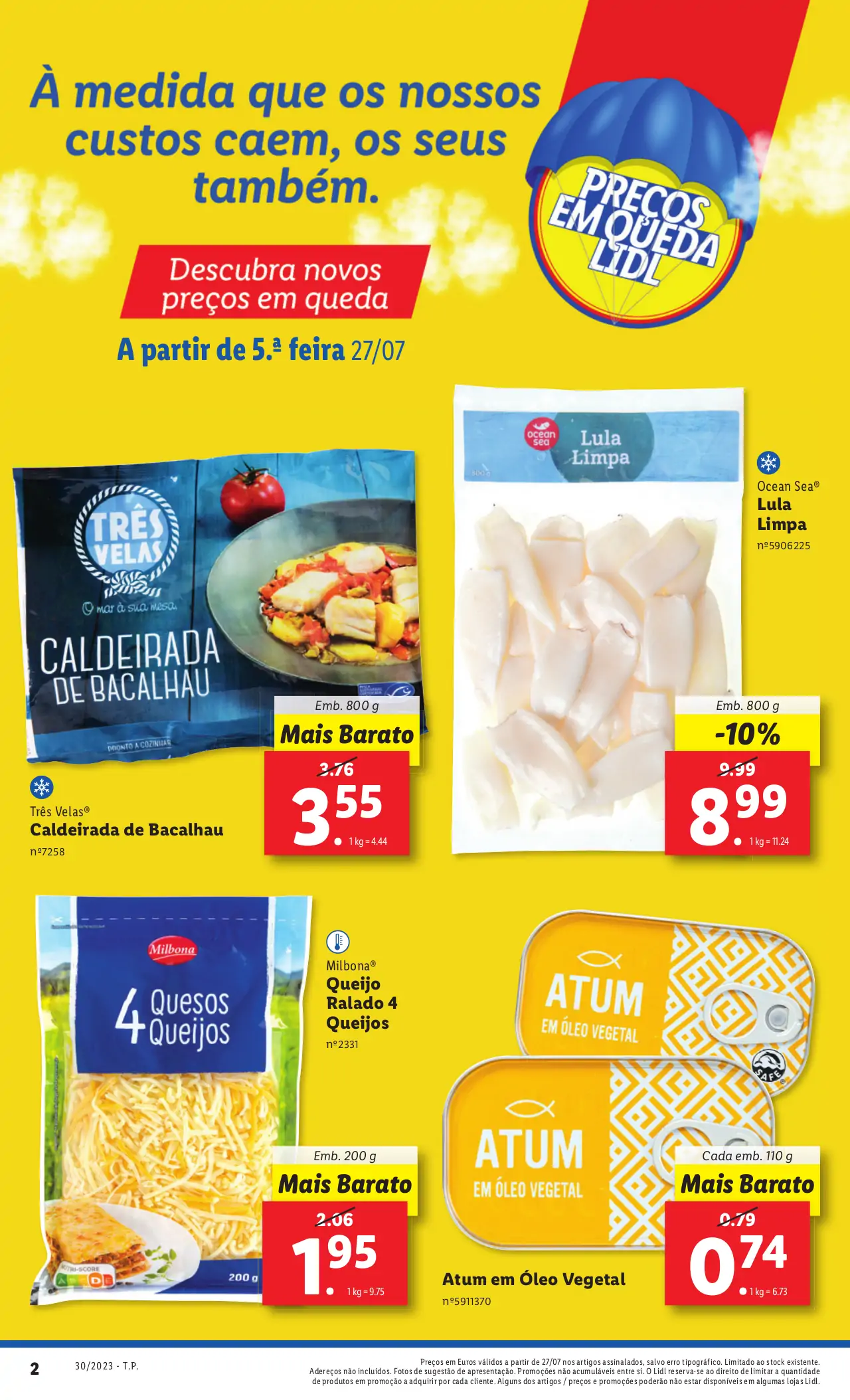 Antevis&atilde;o Folheto LIDL Promo&ccedil;&otilde;es (27 julho a 2 agosto)