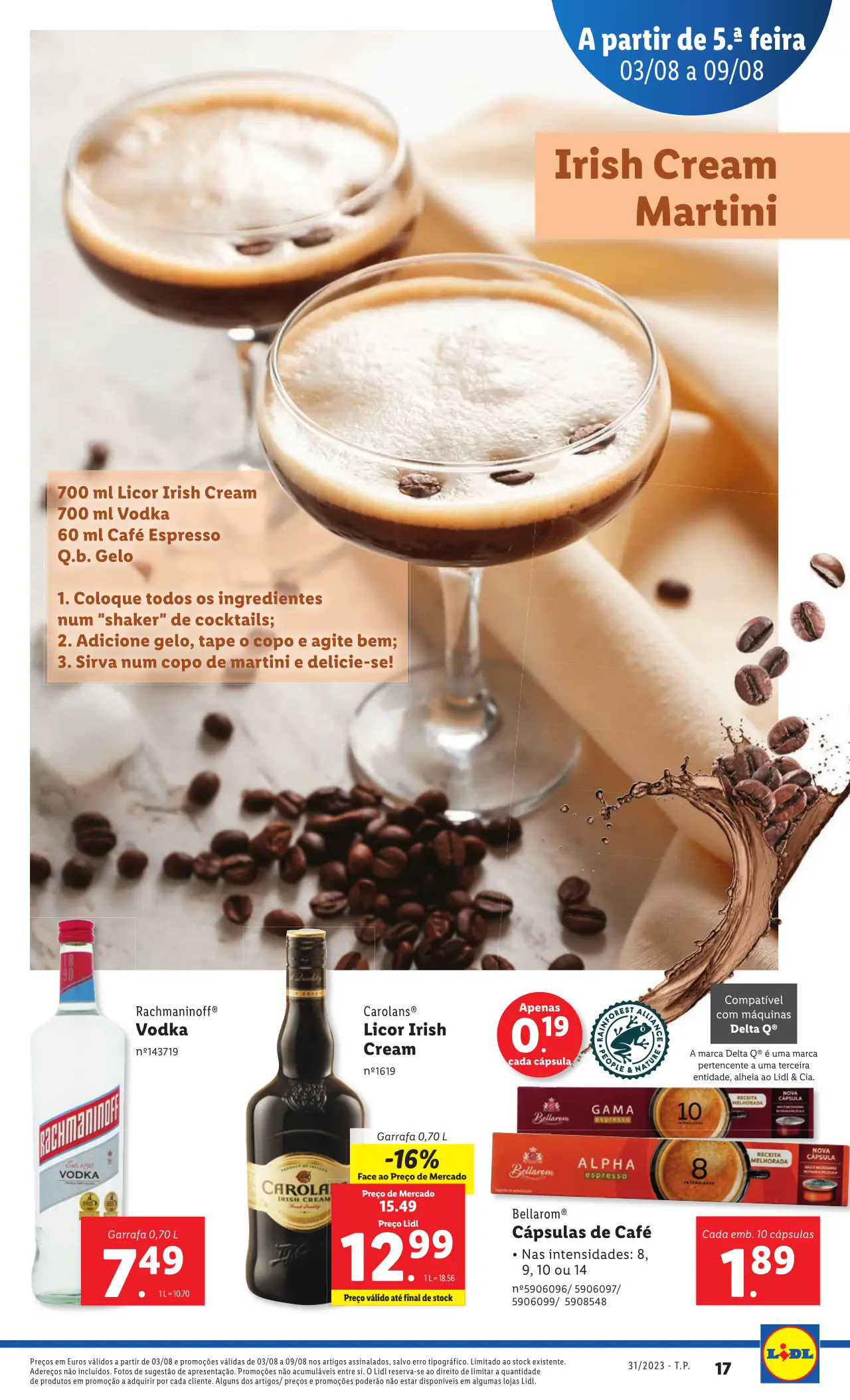 Antevis&atilde;o Folheto LiDL Promo&ccedil;&otilde;es (3 a 9 agosto)