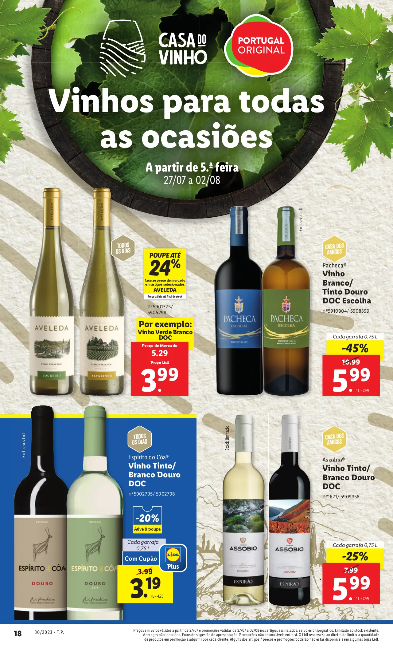 Antevis&atilde;o Folheto LIDL Promo&ccedil;&otilde;es (27 julho a 2 agosto)