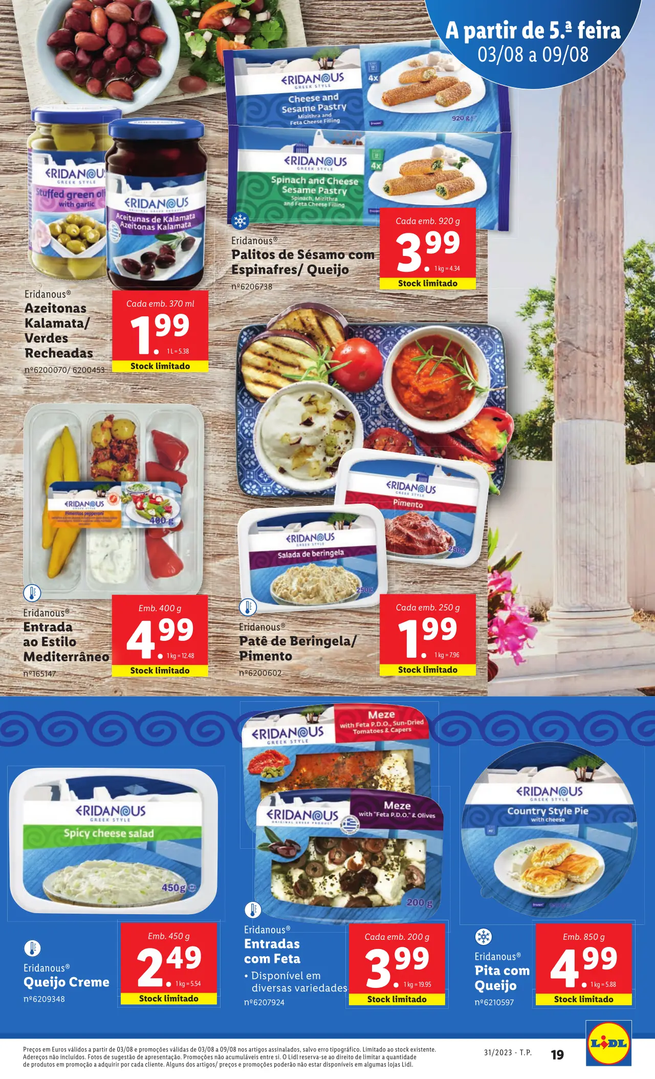 Antevis&atilde;o Folheto LiDL Promo&ccedil;&otilde;es (3 a 9 agosto)
