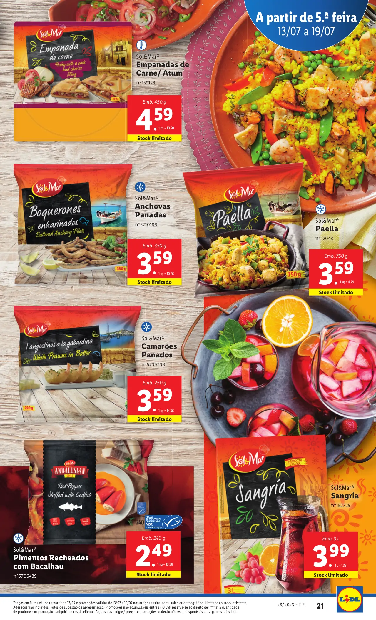 Antevis&atilde;o Folheto LiDL Promo&ccedil;&otilde;es (13 a 19 julho)