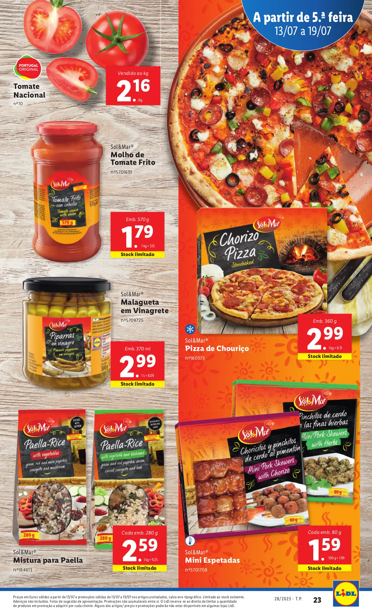 Antevis&atilde;o Folheto LiDL Promo&ccedil;&otilde;es (13 a 19 julho)