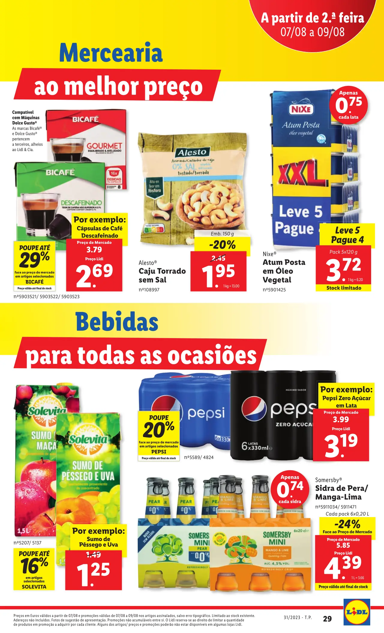 Antevis&atilde;o Folheto LiDL Promo&ccedil;&otilde;es (3 a 9 agosto)